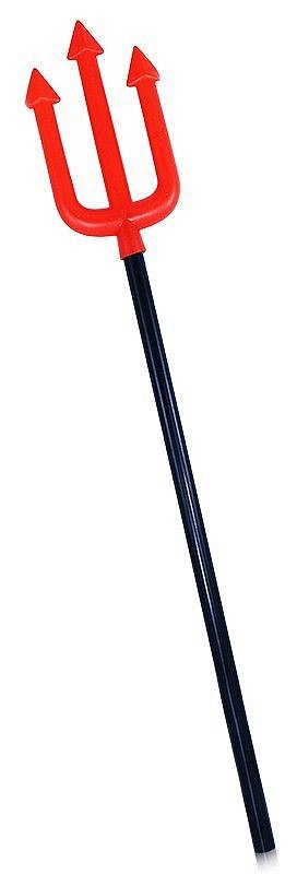 Vidle čert - ďábel 52 cm - Vánoce