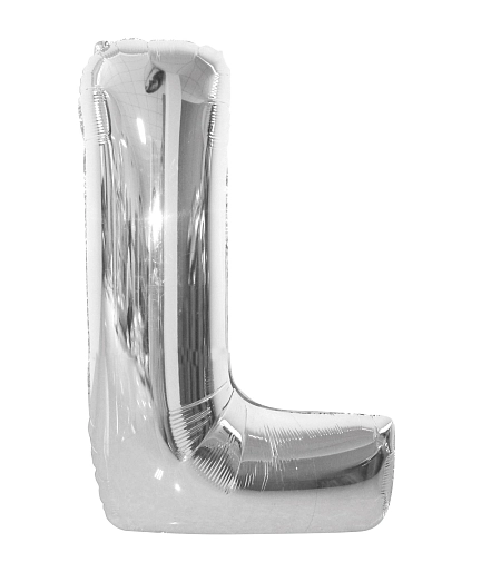 Balón foliový písmeno 'L'  102 cm