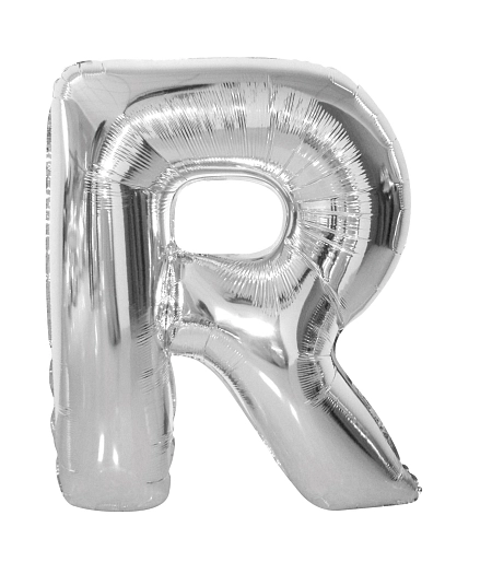 Balón foliový písmeno 'R'  102 cm