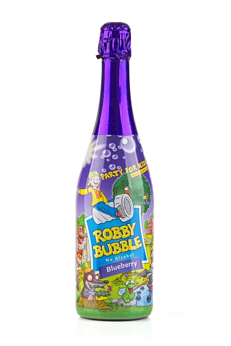 ROBBY BUBBLE  BORŮVKA 0,75 l