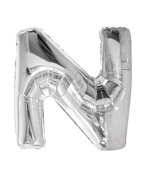 Balón foliový písmeno 'N'  102 cm