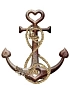 Dekorace námořní kotva - 50 x 55cm