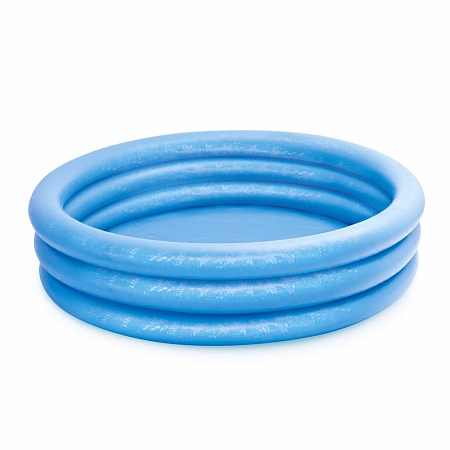 Nafukovací bazén Crystal modrý - 3 komory - 168 x 38 cm