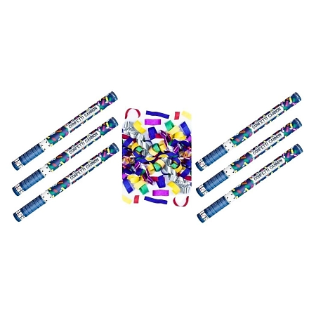 SADA Konfety Party 60 cm barevné 6 ks