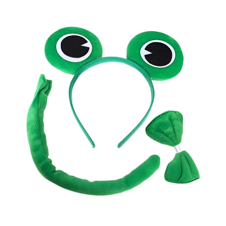 Set karneval - žába - žabka - 3 ks