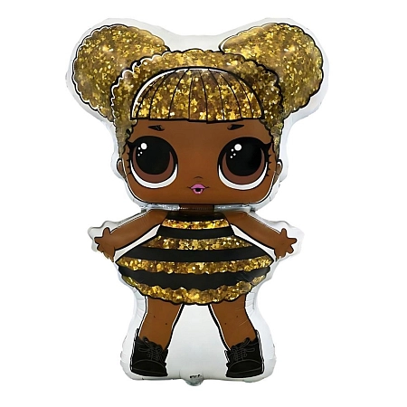 Balónek foliový LOL QUEEN BEE 35cm  ( NELZE PLNIT HELIEM )