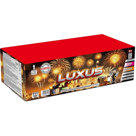 Ohňostroj - BATERIE VÝMETNIC LUXUS 200 ran 1/1