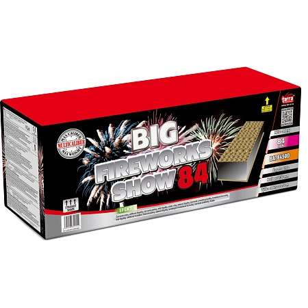 OHŇOSTROJ - BATERIE VÝMETNIC BIG FIREWORKS SHOW 84 RAN - multikalibr - 1/1