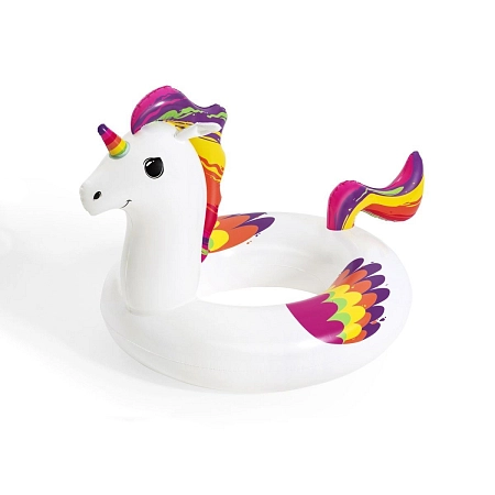 Nafukovací kruh Jednorožec - Unicorn - dětský - 119 x 91 cm