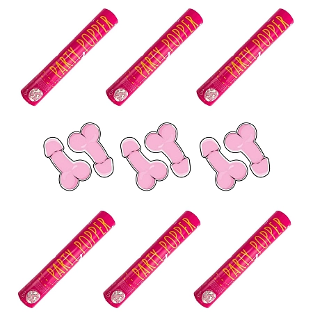 Sada Konfety 28cm - PENIS - Rozlučka se svobodou - 6 ks