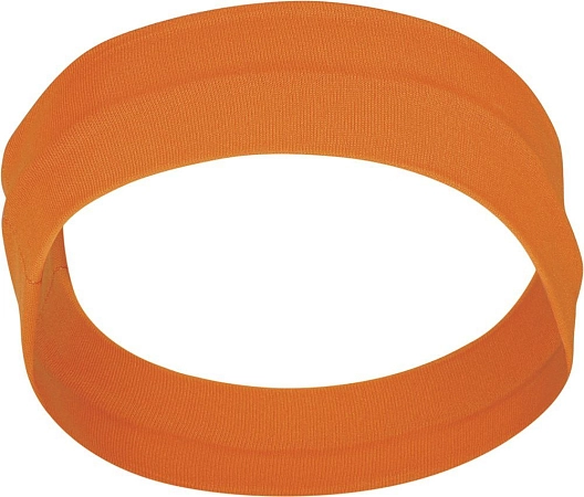 Retro čelenka - neon oranžová - 80. léta - disco