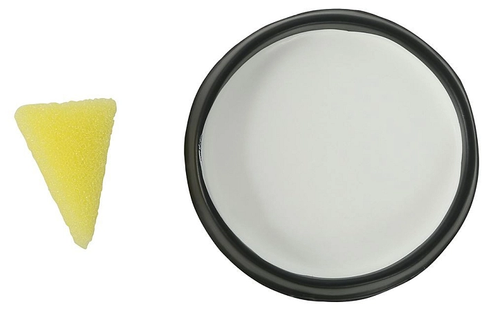 Bílý Make-up s houbou 9 g - Halloween