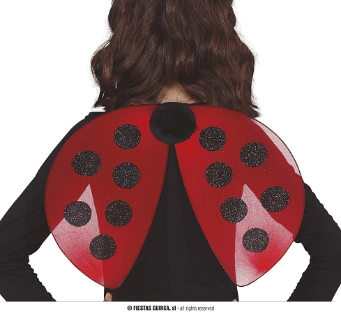 Dětská křídla - beruška - unisex