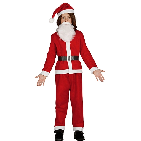 Dětský kostým Mikuláš - Santa Claus - Vánoce - vel.7-9 let