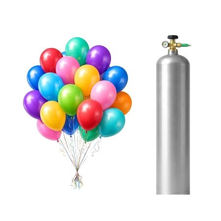 Láhev helia na 150 balónků