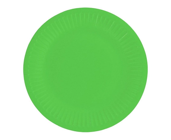 Talíře zelené 18 cm -  6 ks