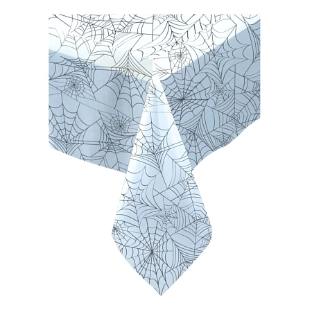 UBRUS - PAVOUČÍ SÍŤ PRŮSVITNÝ 137 x 274 cm - HALLOWEEN