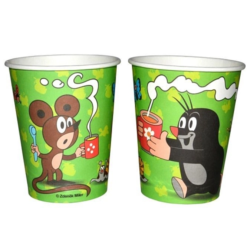 Párty kelímek Krteček - Krtek a kamarádi 6 ks, 250 ml