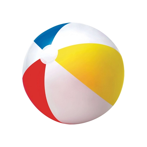 Nafukovací míč - pláž - duha - 51 cm