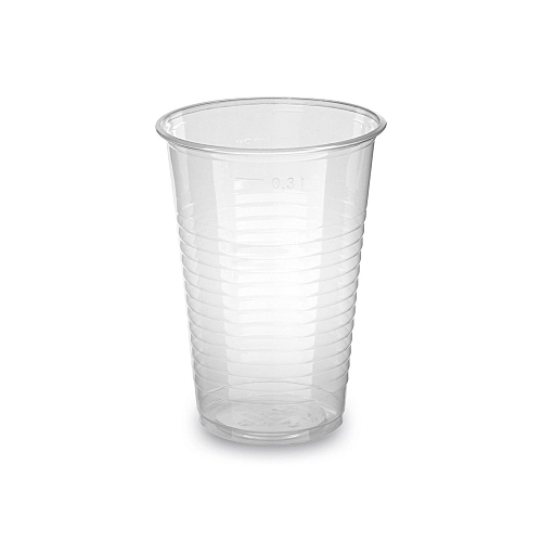 Průhledné kelímky - 300 ml - 100 ks