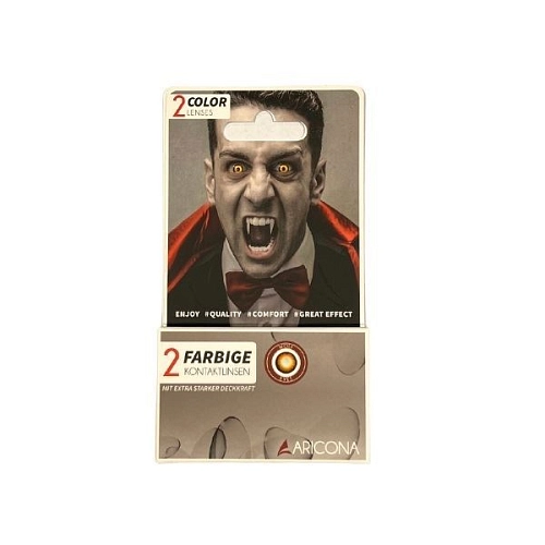 Kontaktní čočky - Vlčí oči - Halloween