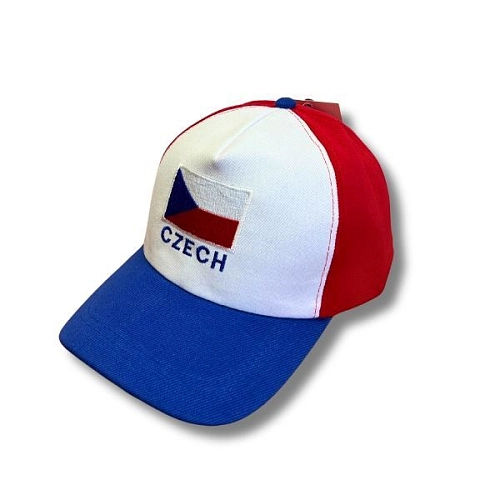 Kšiltovka - čepice - ČR fanoušek - hokej - univerzální