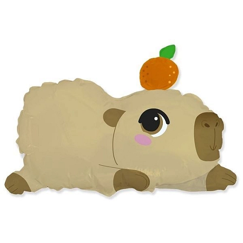 Fóliový balónek Capybara - Kapibara - 60 cm
