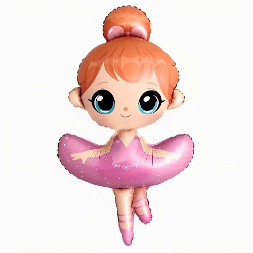 Fóliový balónek Balerína - baletka - 60 cm