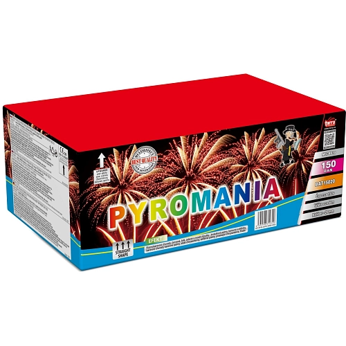 Ohňostroj - BATERIE VÝMETNIC PYROMANIA 150 RAN 2/1