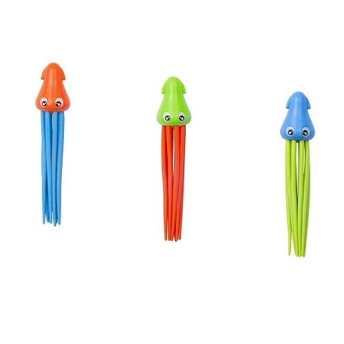 Hračka k potápění - chobotnice - Chobotničky - 3 ks