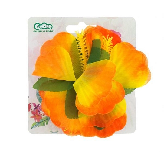 Sponka do vlasů havajská, HAWAII - oranžová