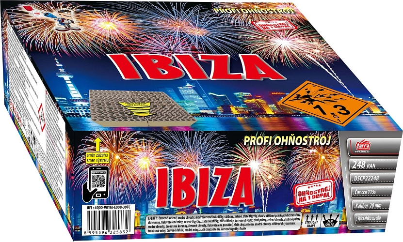 PROFI SLOŽENÝ OHŇOSTROJ IBIZA 248 RAN 1/1