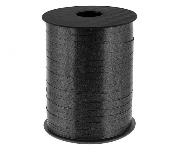 Stuha pastelově černá - 5 mm x 458 m