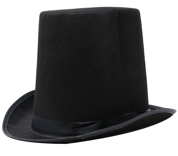 Klobouk - cylindr maxi dospělý - 20 cm