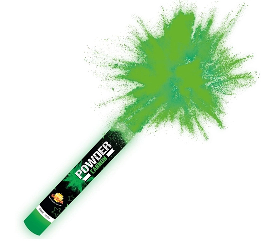 Konfety  ZELENÝ PRÁŠEK - 28 cm