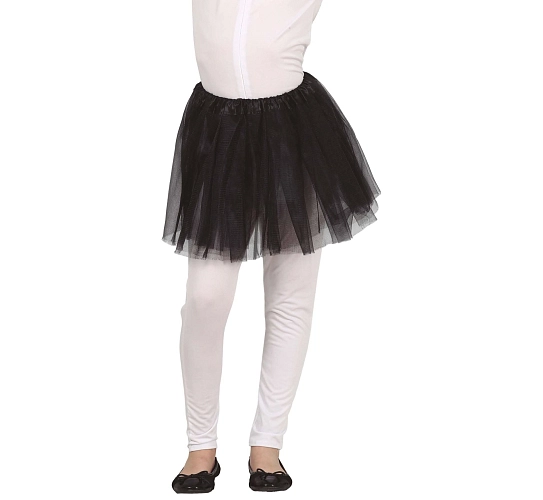 Dětská černá sukně TUTU 31cm