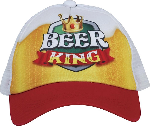 Párty kšiltovka Beer King - pivo - Oktoberfest - unisex