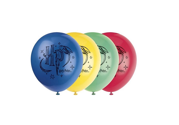 Latexové balónky čaroděj Harry Potter - 30 cm - 8 ks