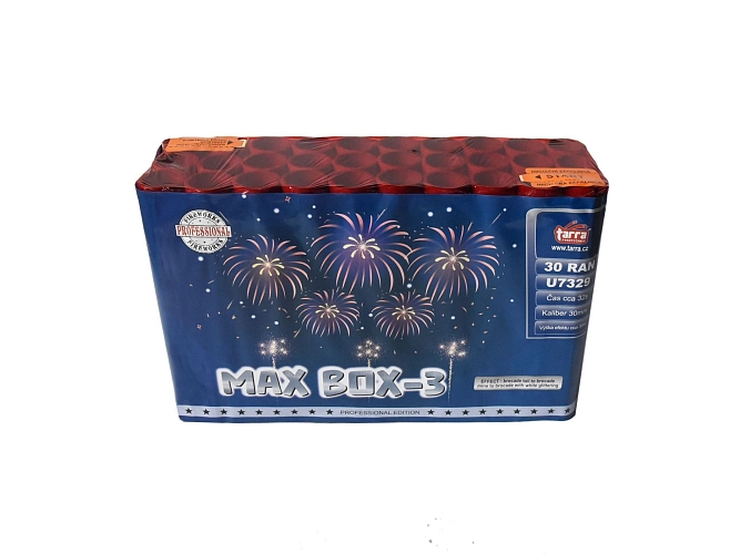 OHŇOSTROJ  / BATERIE VÝMETNIC MAX BOX 3 -  30 RAN 4/1