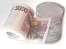 Toaletní papír 5000 Kč