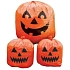 Dekorace dýně - pumpkin - sáčky - 3 ks - Halloween
