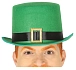 Klobouk zelený cylindr St. Patrick / Svatý Patrik