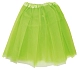 Retro dámská TUTU sukně - neon zelená - 40 cm - 80.léta - disco