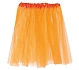 Retro dámská TUTU sukně - neon oranžová - 40 cm - 80.léta - disco