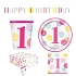 Dětská narozeninová sada 1.Narozeniny Holka - 10 osob